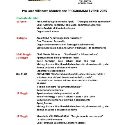 Event Program