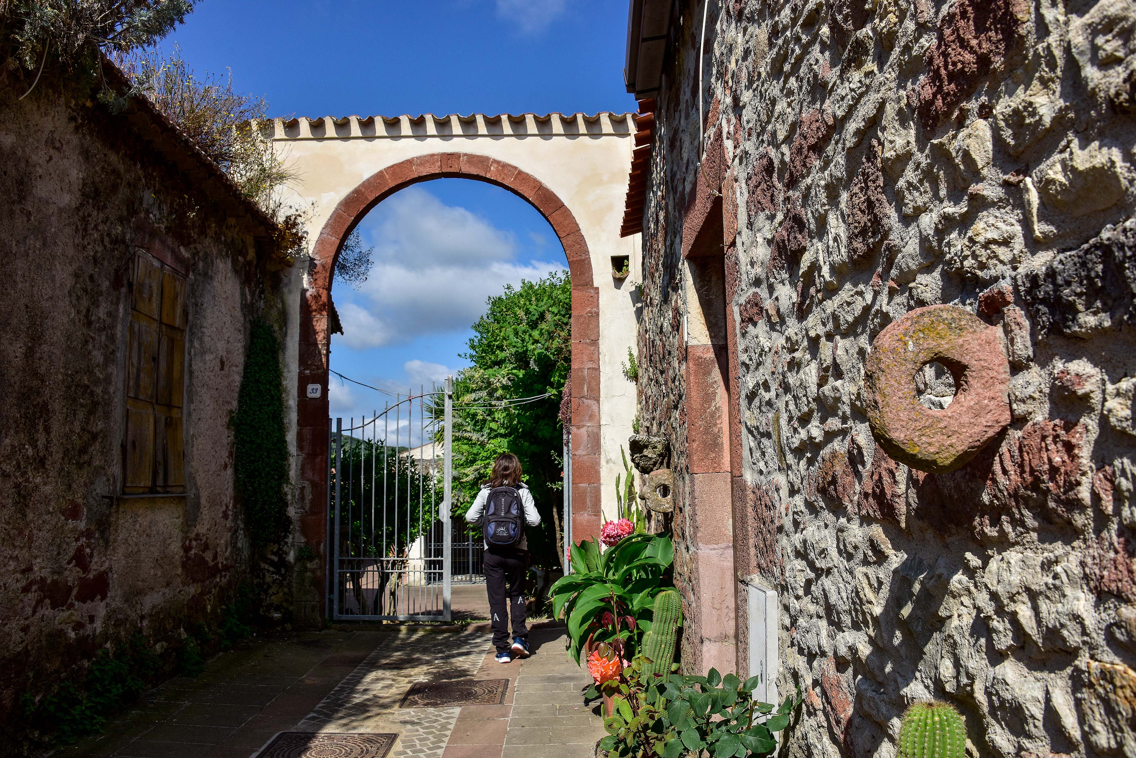 Ingresso per Sa Caminera (foto Ivo Piras)