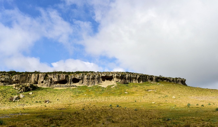 Veduta panoramica della necropoli