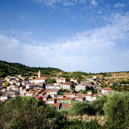 Panoramica della cittadina (foto Angelo Marras)
