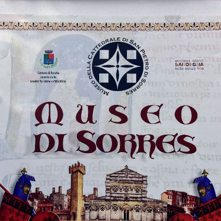 Targa del museo (foto Ivo Piras)