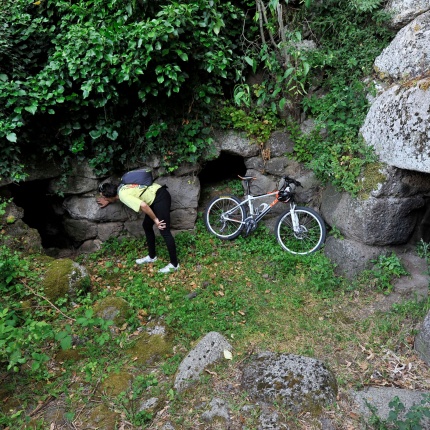 Padria, alla scoperta del Nuraghe Longu in bicicletta (foto Ivo Piras)