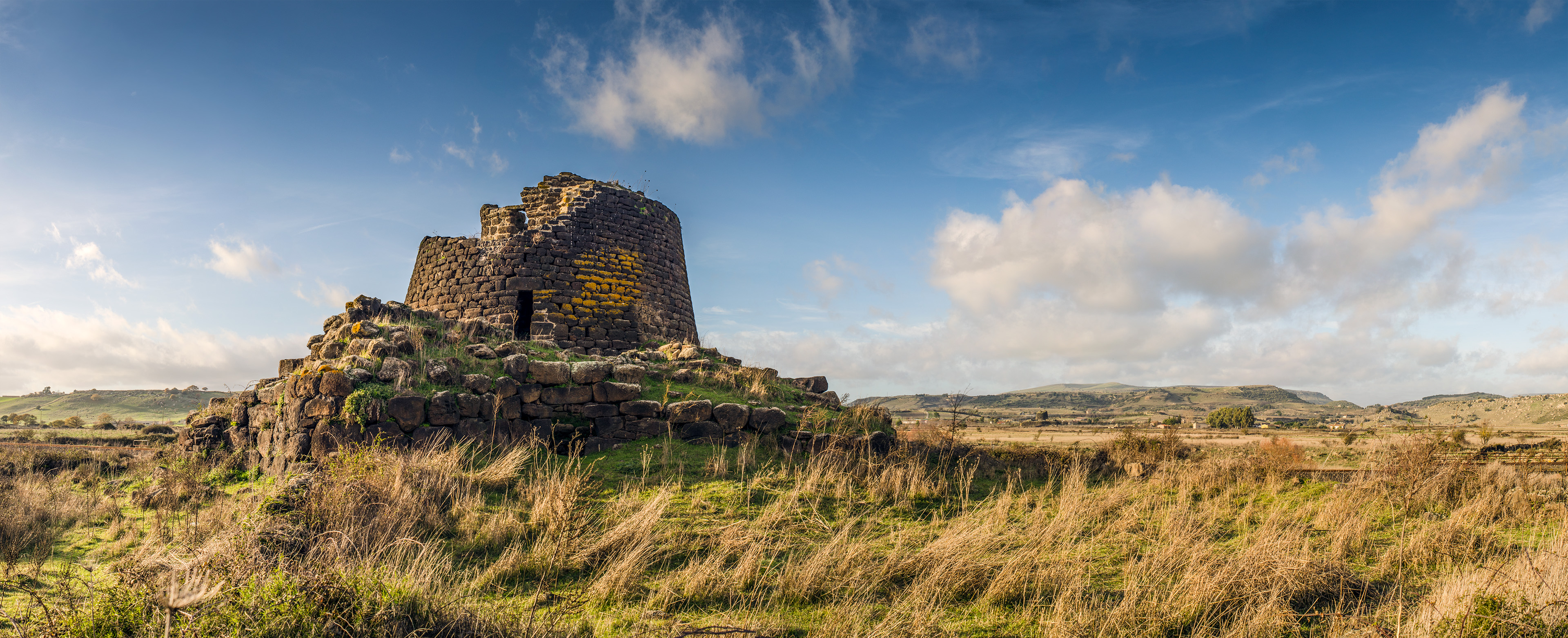 Nuraghe Oes. Vista panoramica