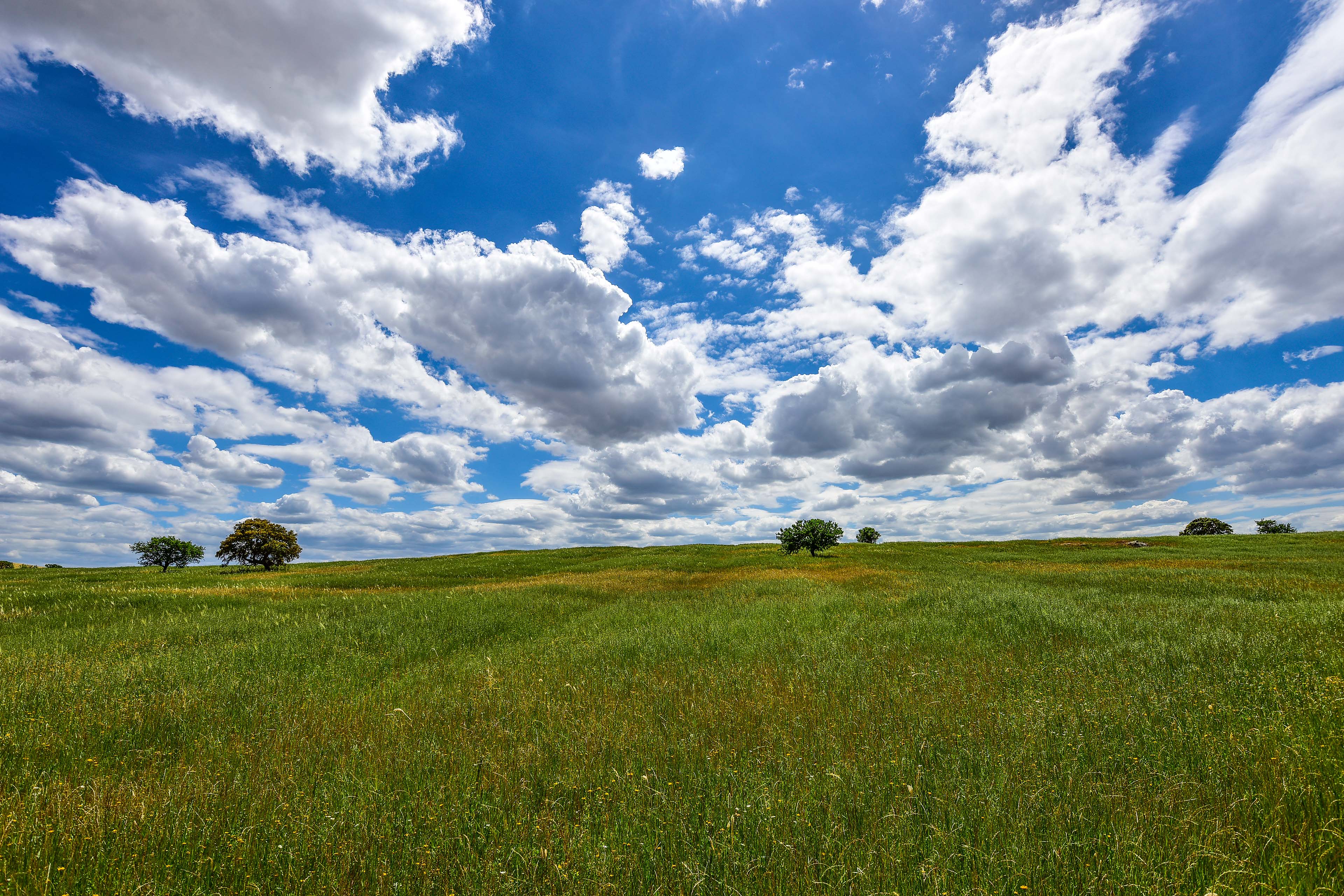 Tula, suggestivo cielo nelle campagne del paese (foto Ivo Piras)