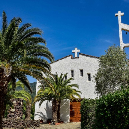 Il terzo edificio religioso, quello più moderno, è stato costruito negli anni settanta (foto Ivo Piras)