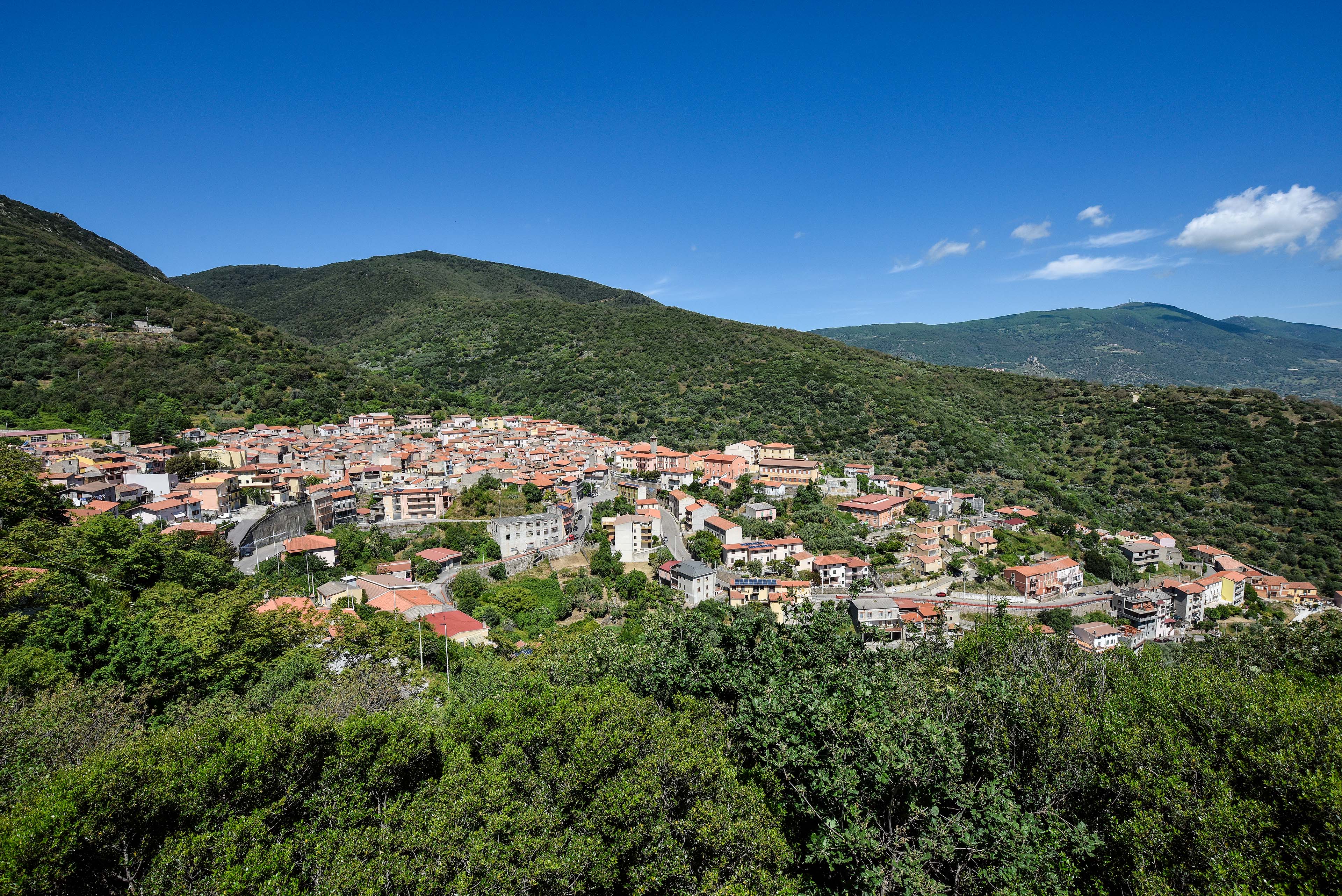 Panoramica del centro abitato (foto Ivo Piras)