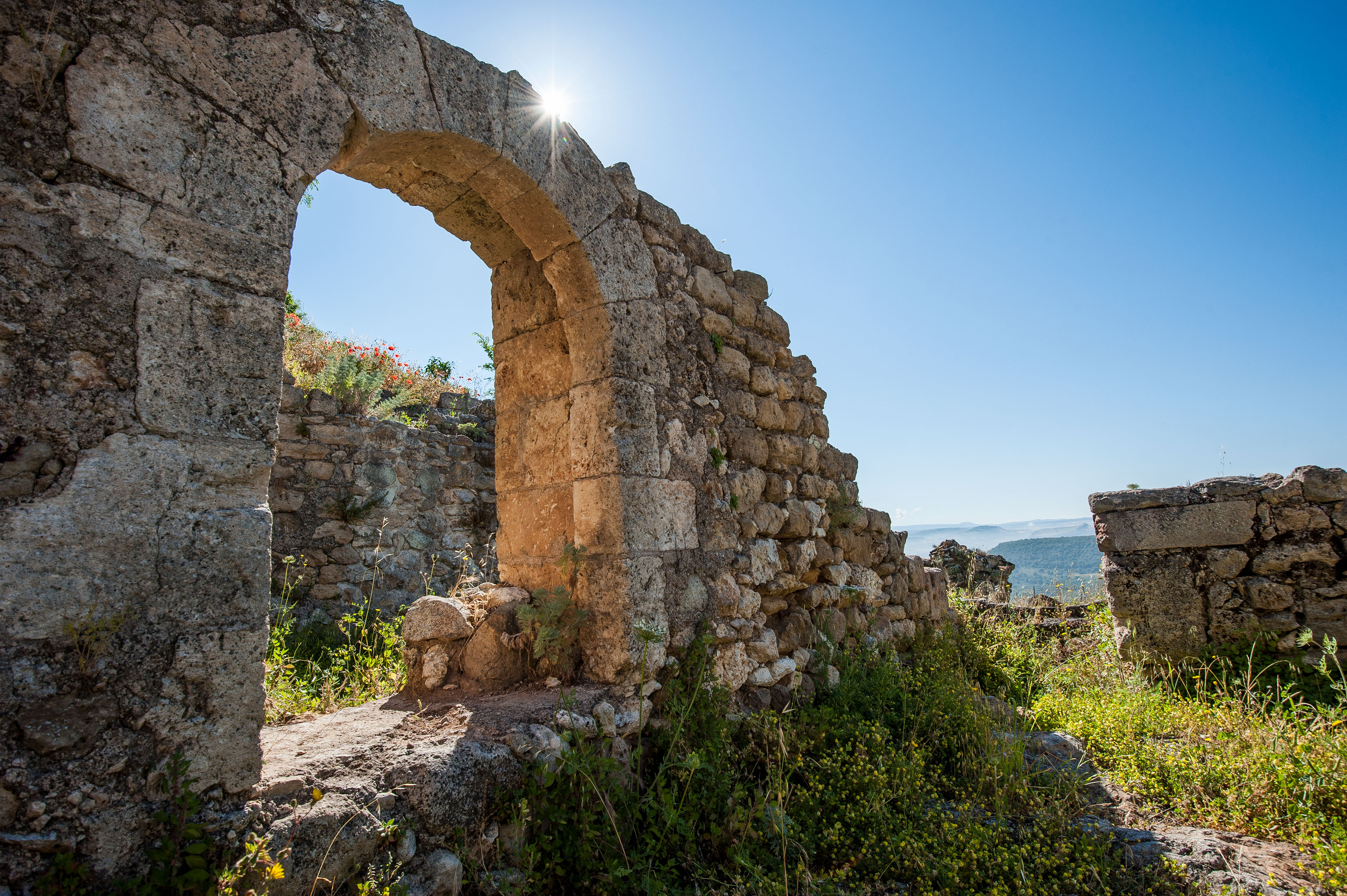 Ruderi del castello dei Doria (foto Ivo Piras)