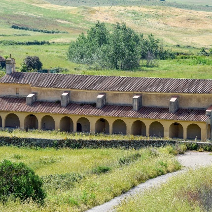 Veduta del loggiato (foto Ivo Piras)