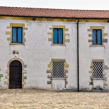 Particolare dell'ingresso (foto Ivo Piras)