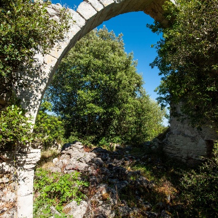 Ruderi della chiesa di San Giorgio (foto Ivo Piras)