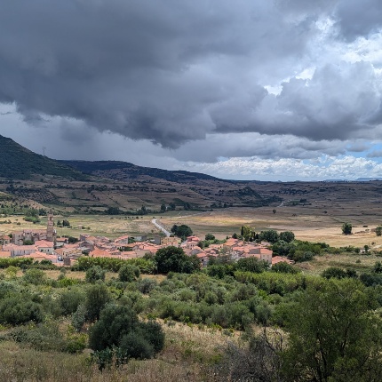 Semestene con vista sulla vallata (foto Angelo Marras)
