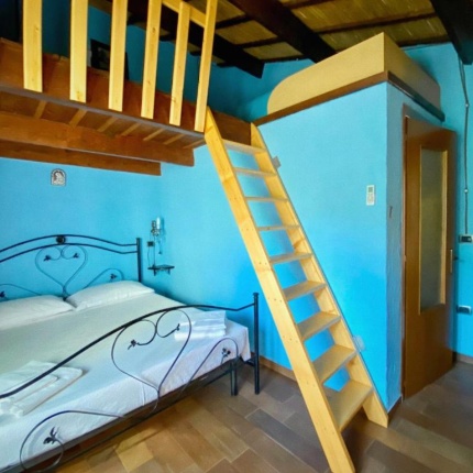 Camere da letto (foto Booking, Domos Antigas)