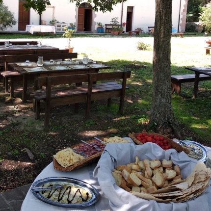 Hotel Locanda Minerva, colazione in giardino (foto Hotel Locanda Minerva)