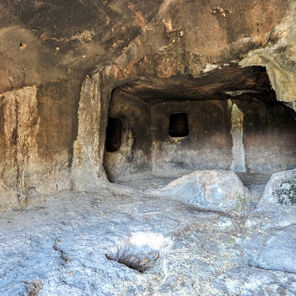 Tomba I, vista dall'ingresso (foto Ivo Piras)