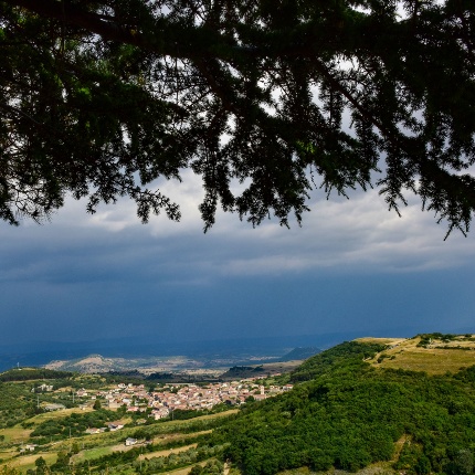Veduta panoramica del centro abitato (foto Ivo Piras)