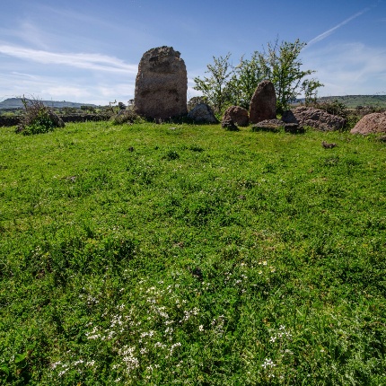 Veduta della tomba (foto Giuseppe Lonis)