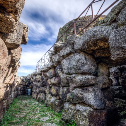 Corridoio superiore ovest (foto Giuseppe Lonis)