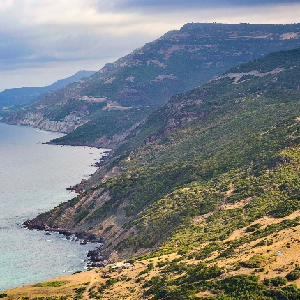 Vista della costa verso Alghero (foto Ivo Piras)