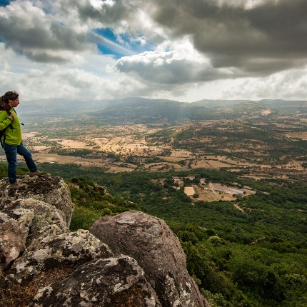Suggestiva immagine dalla cima dell’altopiano (foto Ivo Piras)
